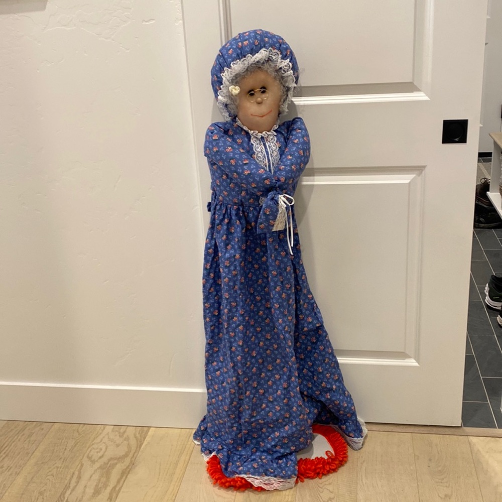 Broom or vacuum cover. Whatever you can think of.